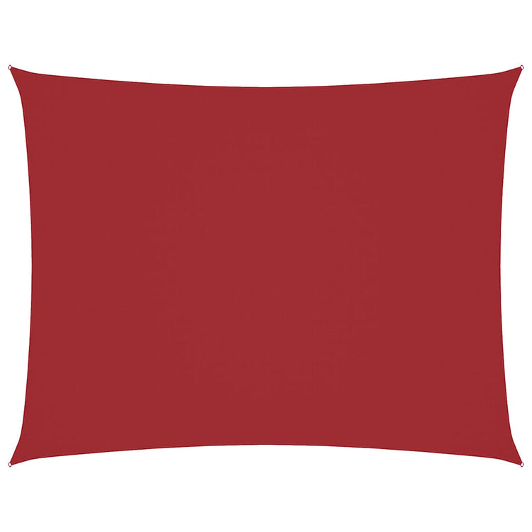 Vidaxx rechteckiger Sonnenschirm 3x4 m Oxford-Stoff rot
