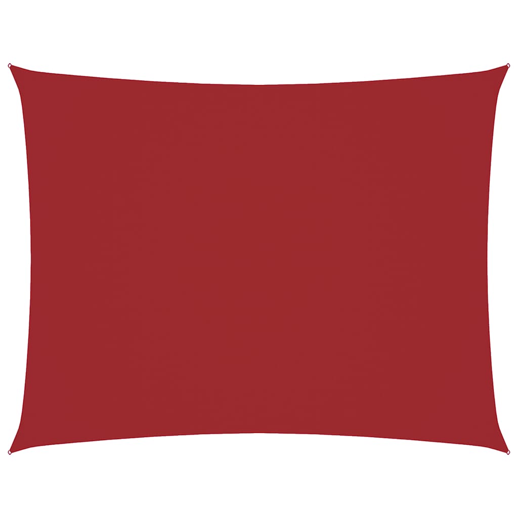 Vidaxx rechteckiger Sonnenschirm 3,5x4,5 m Oxford-Stoff rot