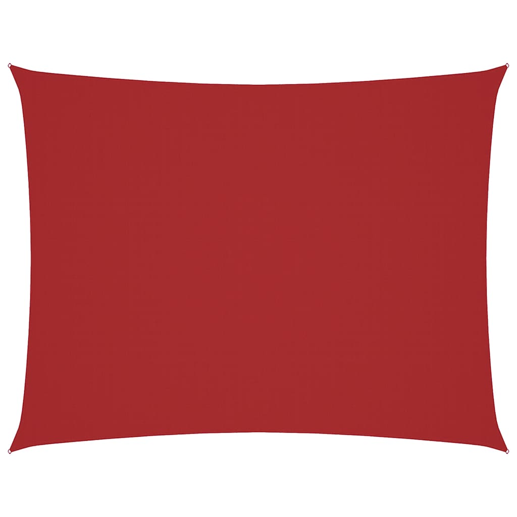 Vidaxx rechteckiger Sonnenschirm 4x6 m Oxford-Stoff rot