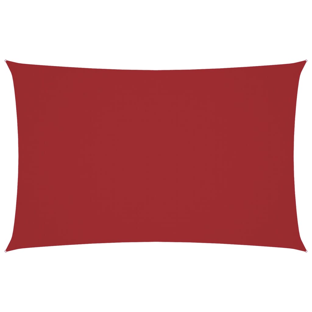 Vidaxx rechteckiger Sonnenschirm 4x7 m Oxford-Stoff rot