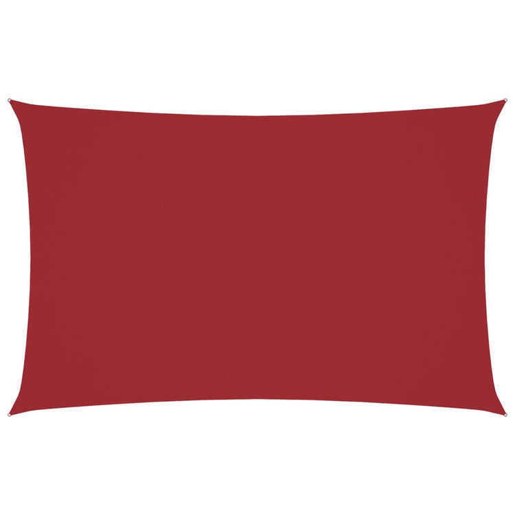 Vidaxx rechteckiger Sonnenschirm 4x7 m Oxford-Stoff rot
