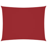 Vidaxx rechteckiger Sonnenschirm 5x6 m Oxford-Stoff rot - afbeelding 2