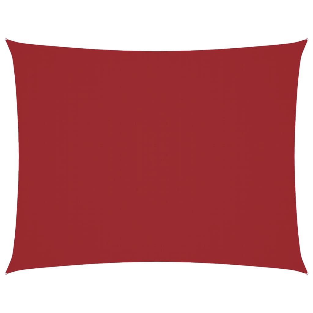 Vidaxx rechteckiger Sonnenschirm 5x7 m Oxford-Stoff rot