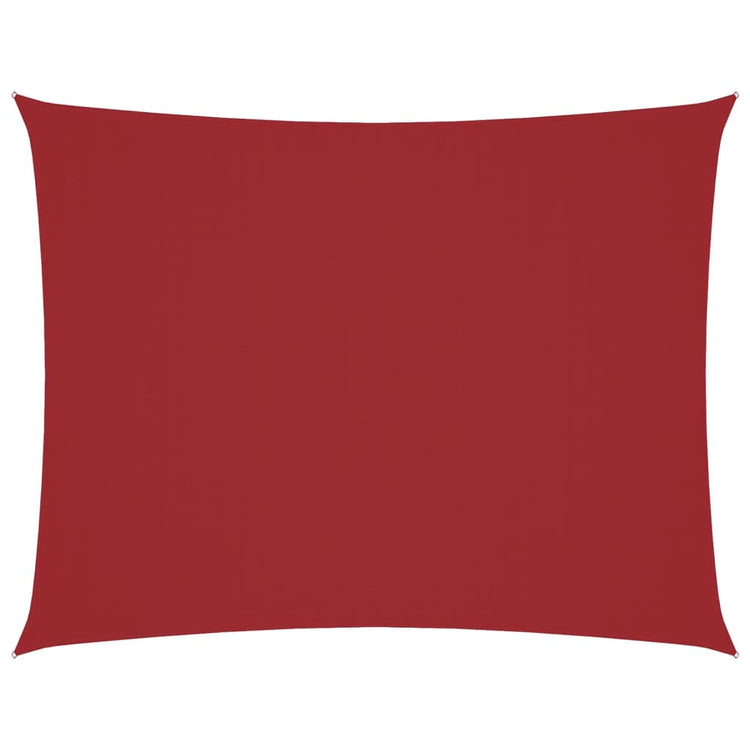 Vidaxx rechteckiger Sonnenschirm 5x7 m Oxford-Stoff rot