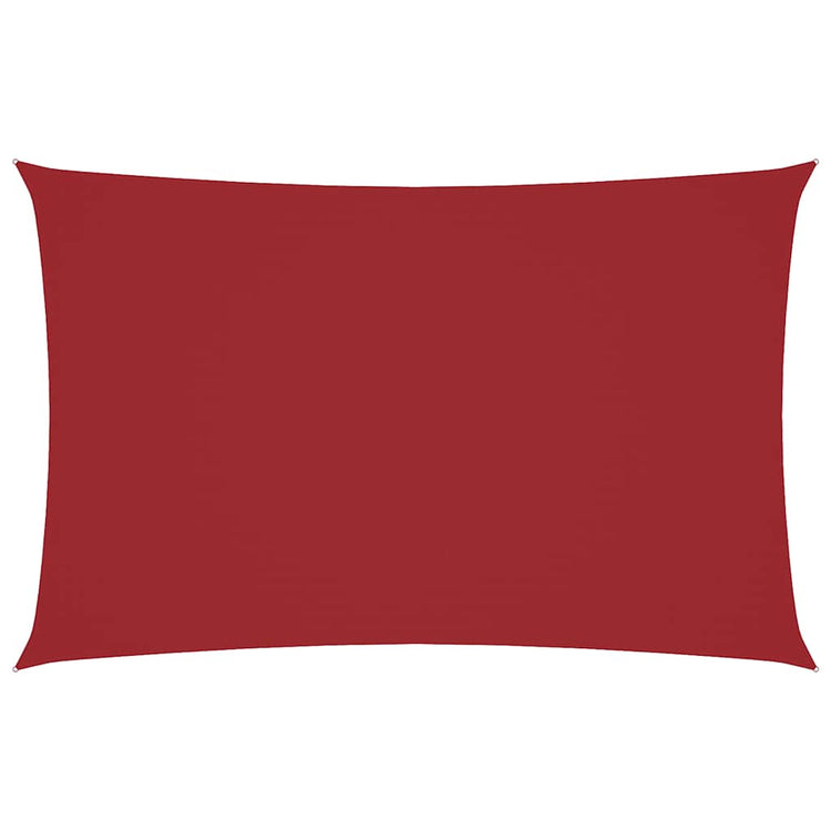 Vidaxx rechteckiger Sonnenschirm 5x8 m Oxford-Stoff rot