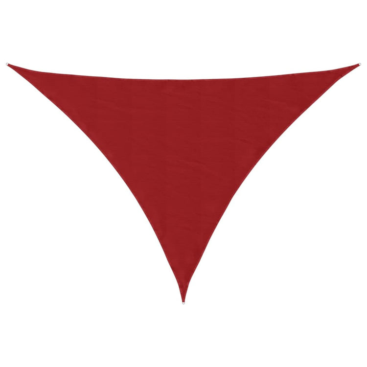 VidaXL Markise dreieckig 5x5x6 m Oxfordstoff Rot