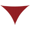Vidaxx Markise dreieckig 4x5x6,4 m Oxford-Stoff rot