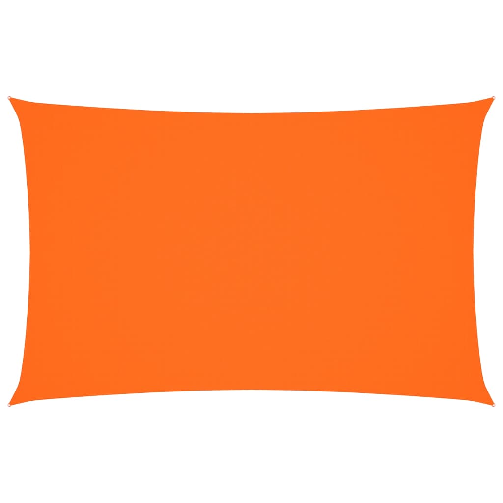 Vidaxx rechteckiger Sonnenschirm 2x5 m Oxford-Stoff orange