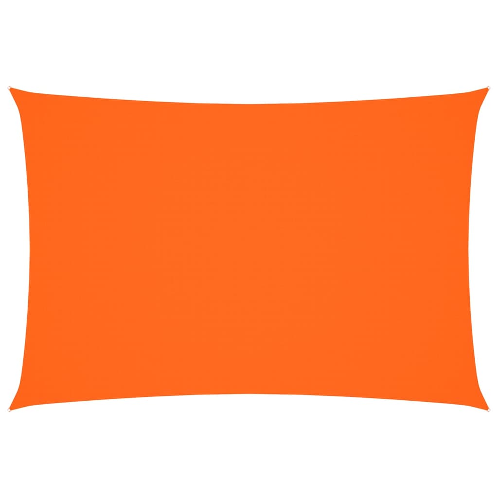 Vidaxl rechteckiges Sonnensegel 2,5x4,5 m Oxford-Stoff orange