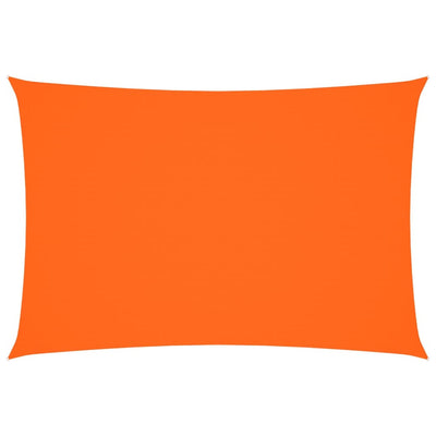 Vidaxl rechteckiges Sonnensegel 2,5x4,5 m Oxford-Stoff orange