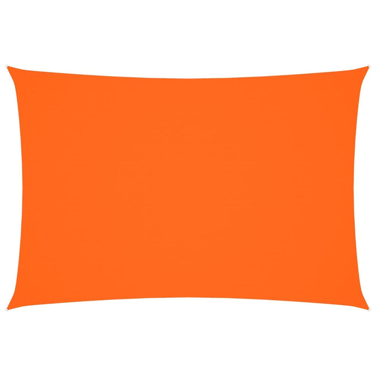 Vidaxl rechteckiges Sonnensegel 2,5x4,5 m Oxford-Stoff orange