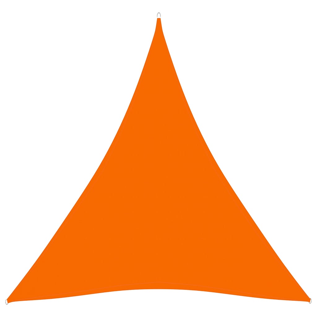 Vidaxx Markise dreieckig 3,6x3,6x3,6 m Oxford-Stoff orange