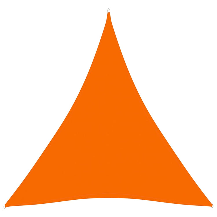 Vidaxx Markise dreieckig 3,6x3,6x3,6 m Oxford-Stoff orange