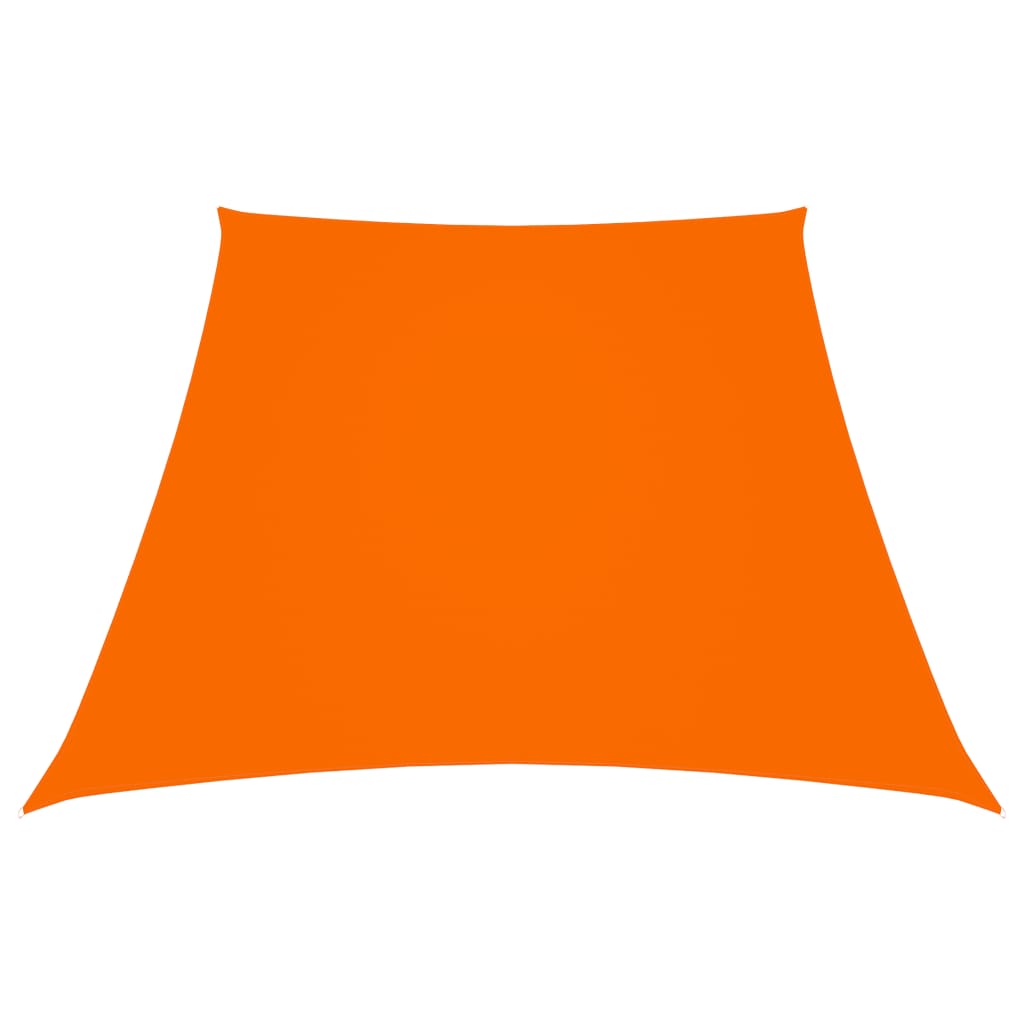 Vidaxl Zonnezeil Trapez 2 4x3 M Oxford Fabric Orange