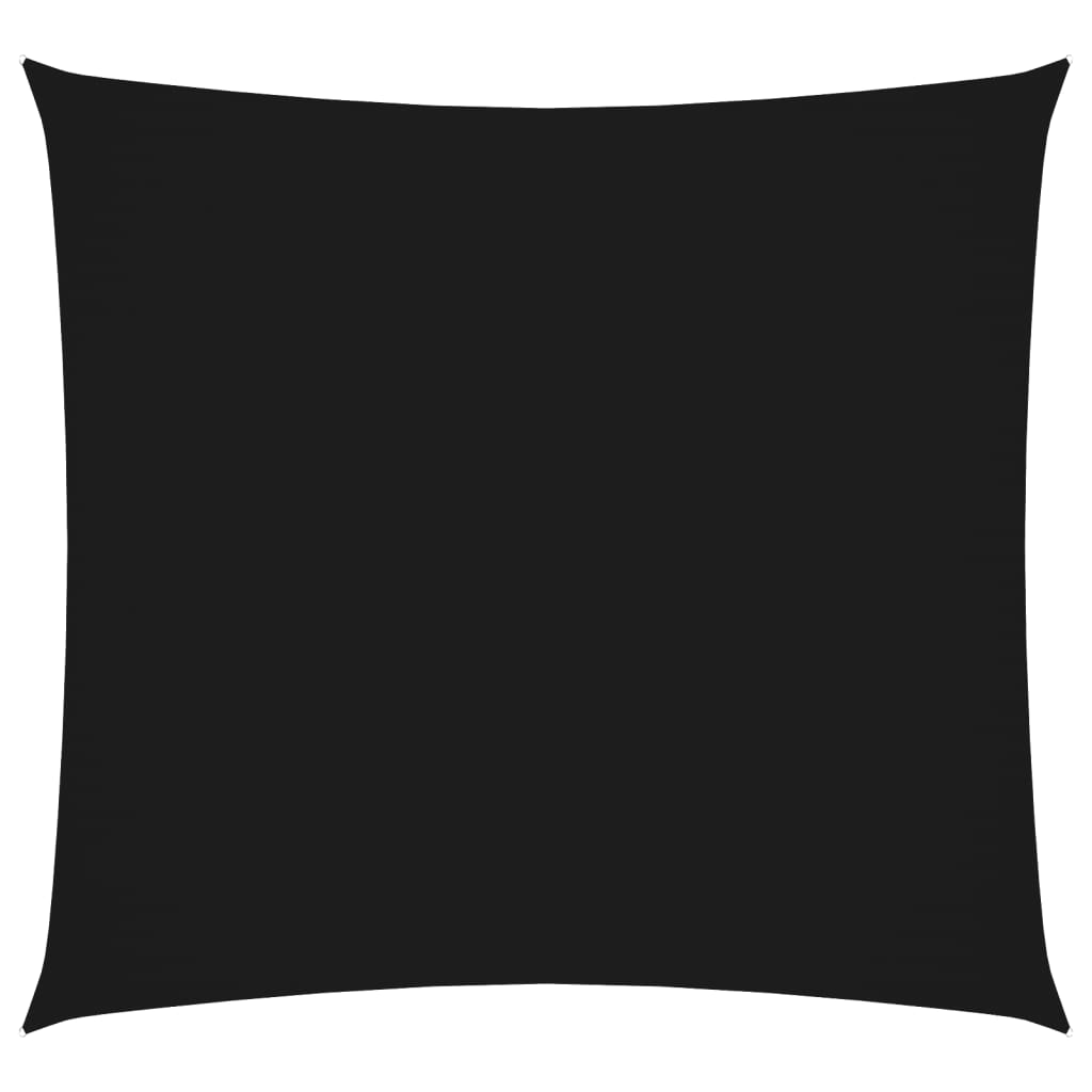 Vidaxl Sonnenschirm Quadrat 2,5 x 2,5 m Oxford Stoff schwarz