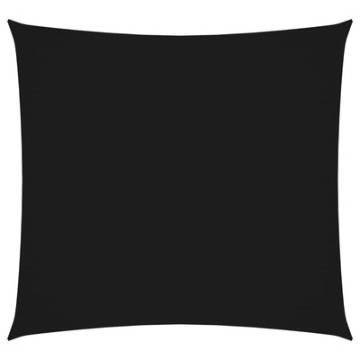 Vidaxl Sonnenschirm Quadrat 2,5 x 2,5 m Oxford Stoff schwarz