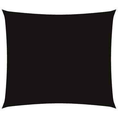 Vidaxl Sonnenschutz Rechteck 2x2,5 M Oxford Stoff schwarz