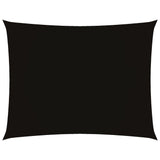 Vidaxl Sonnenschatten Rechteckige 2x3 M Oxford Stoff schwarz - afbeelding 2