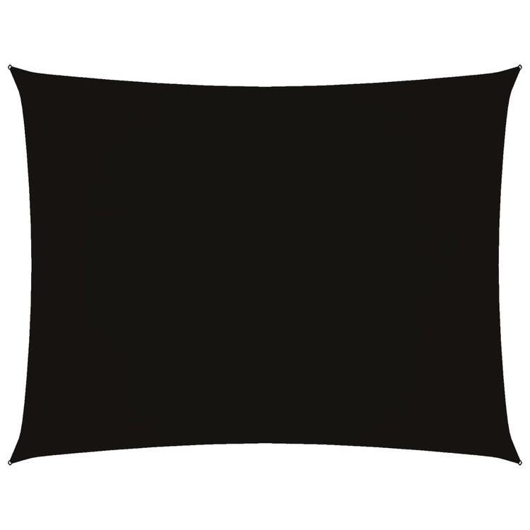 Vidaxl Sonnenschatten Rechteckige 2x3 M Oxford Stoff schwarz