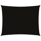 Vidaxl Sonnenschutz Rechteck 2x3,5 M Oxford Stoff schwarz - afbeelding 2