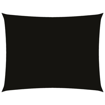 Vidaxl Sonnenschutz Rechteck 2x3,5 M Oxford Stoff schwarz