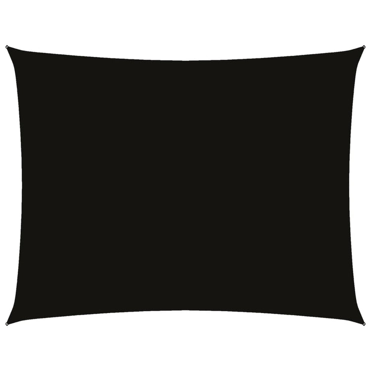Vidaxl Sonnenschutz Rechteck 2x3,5 M Oxford Stoff schwarz