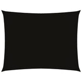 Vidaxl Sonnenschatten rechteckig 2,5 x 3,5 m Oxford Stoff schwarz - afbeelding 2