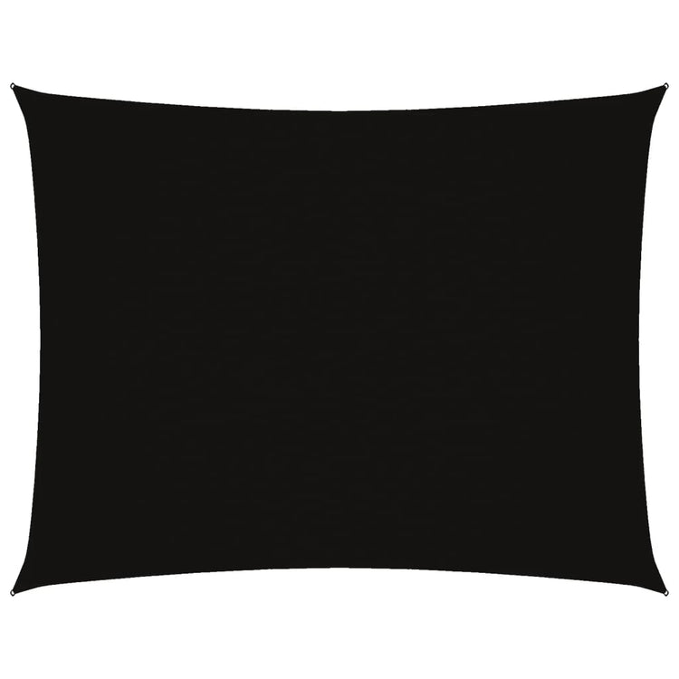 Vidaxl Sonnenschutz Rechteck 3x4 M Oxford Stoff schwarz