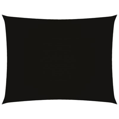 VIDAXL Sunshade Rechteck 3x4,5 M Oxford Stoff schwarz