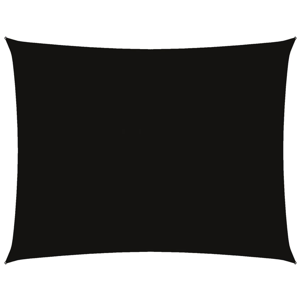 Vidaxx rechteckige Markise 3,5x4,5 m Oxford-Stoff schwarz