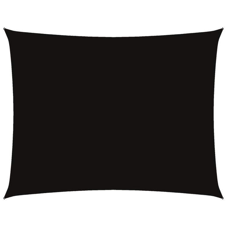 Vidaxx rechteckige Markise 3,5x4,5 m Oxford-Stoff schwarz