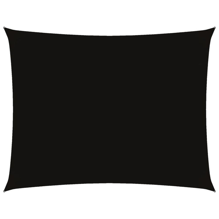 Vidaxl Sonnenschirm Rechteckige 4x5 M Oxford Stoff schwarz
