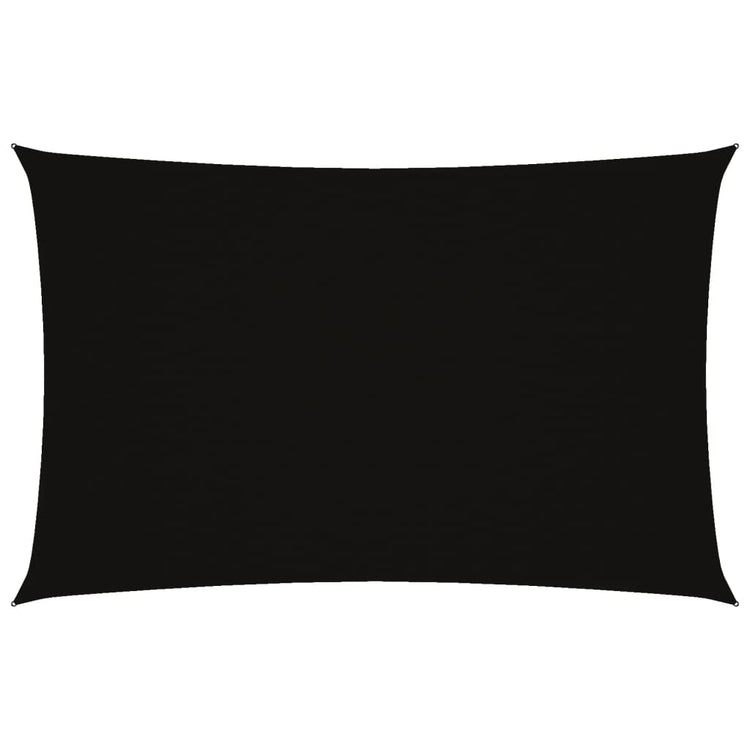 Vidaxl Sonnenschirm Rechteckige 4x7 M Oxford Stoff schwarz