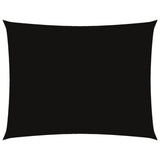 Vidaxl Sonnenschutz Rechteck 5x6 M Oxford Stoff schwarz - afbeelding 2
