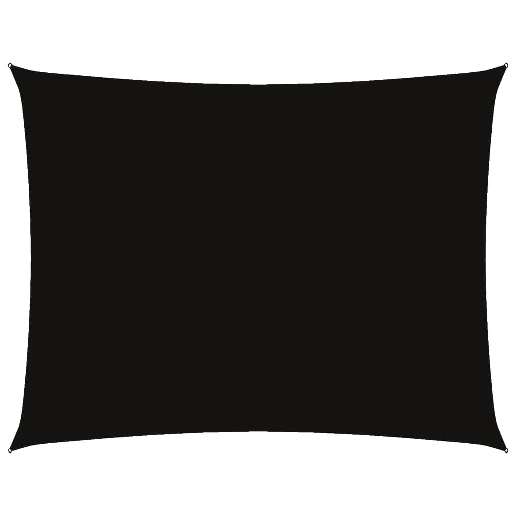 Vidaxx rechteckiger Sonnenschirm 5x7 m Oxford-Stoff schwarz