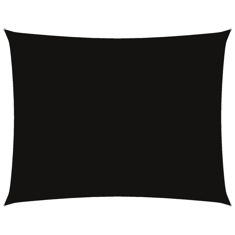 Vidaxx rechteckiger Sonnenschirm 5x7 m Oxford-Stoff schwarz