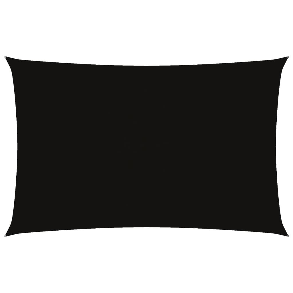 Vidaxx rechteckiger Sonnenschirm 5x8 m Oxford-Stoff schwarz