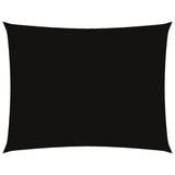 Vidaxl Sonnenschutz Rechteck 6x7 M Oxford Stoff schwarz - afbeelding 2