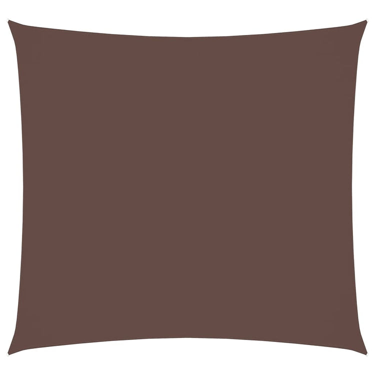 Vidaxl Sunchade Square 3x3 M Oxford Stoff braun