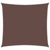 VIDAXL -Markise Square 4x4 m Oxford Stoffbraun