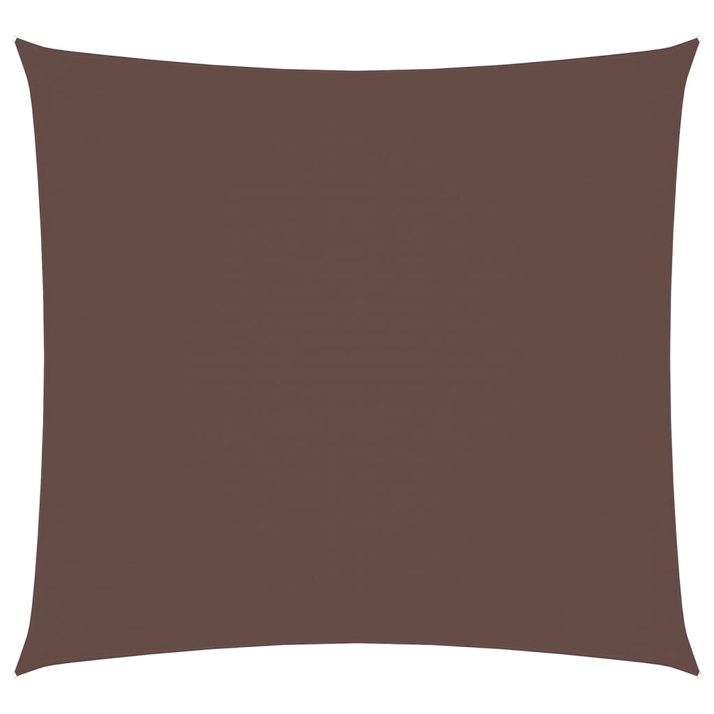 Vidaxl Sunchade Square 7x7 M Oxford Stoff braun