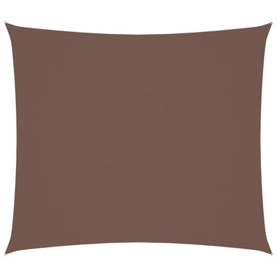 VIDAXL Sunshade Rechteck 2x2,5 M Oxford Stoff braun