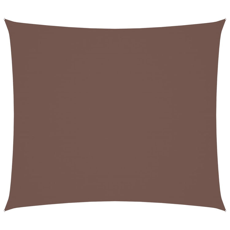 Vidaxl Sonnenschatten rechteckig 2,5 x 3 M. Oxford Stoff braun