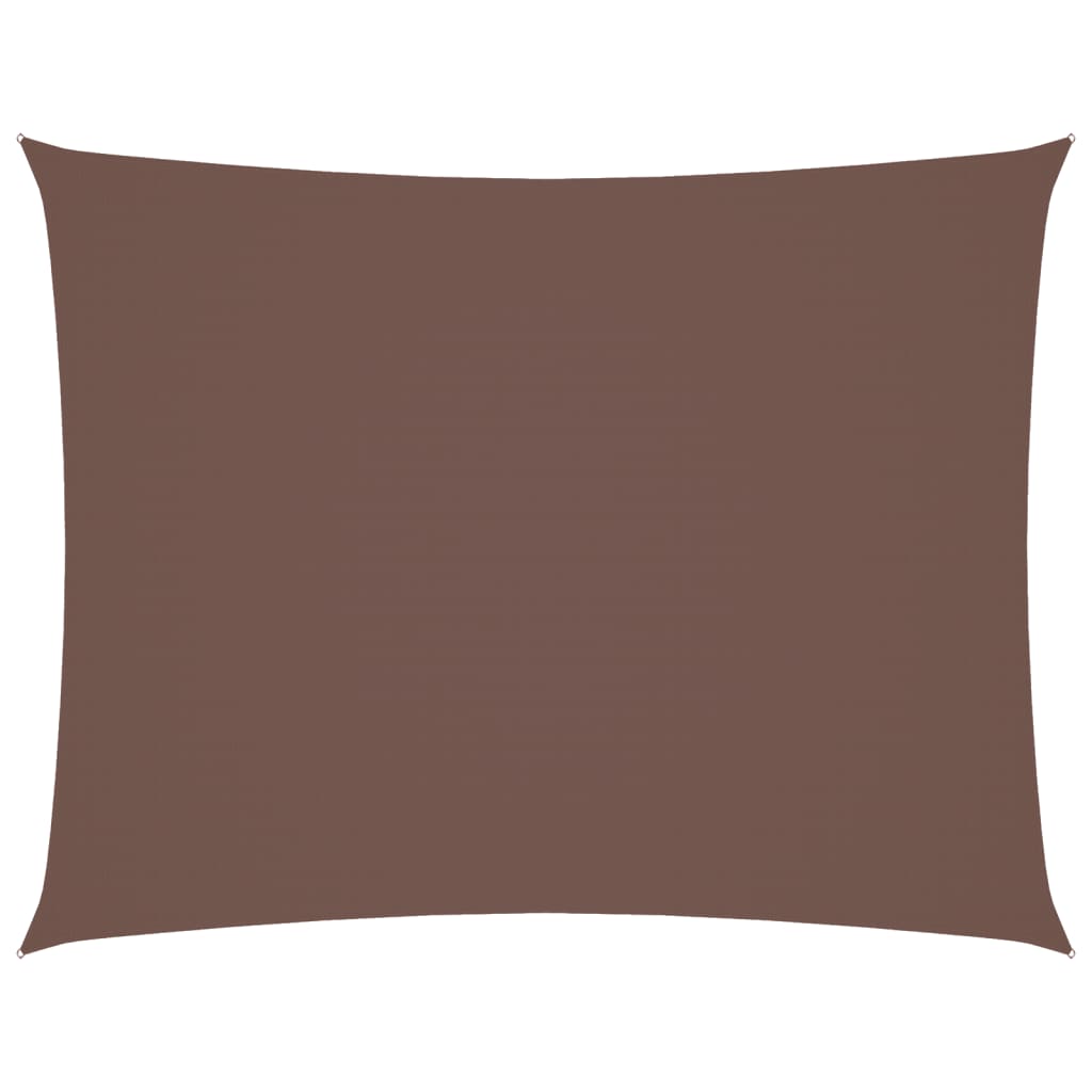 Vidaxx rechteckiger Sonnenschirm 3x6 m Oxford-Stoff braun