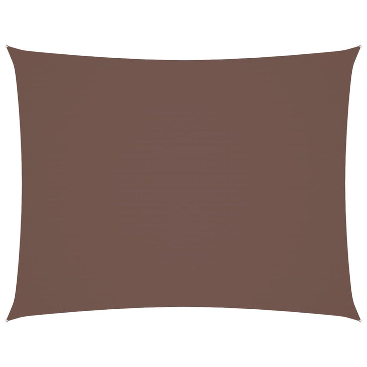 Vidaxx rechteckiger Sonnenschirm 3x6 m Oxford-Stoff braun
