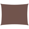VIDAXL Sunshade Rechteck 3,5 x 4,5 M Oxford Stoffbraun