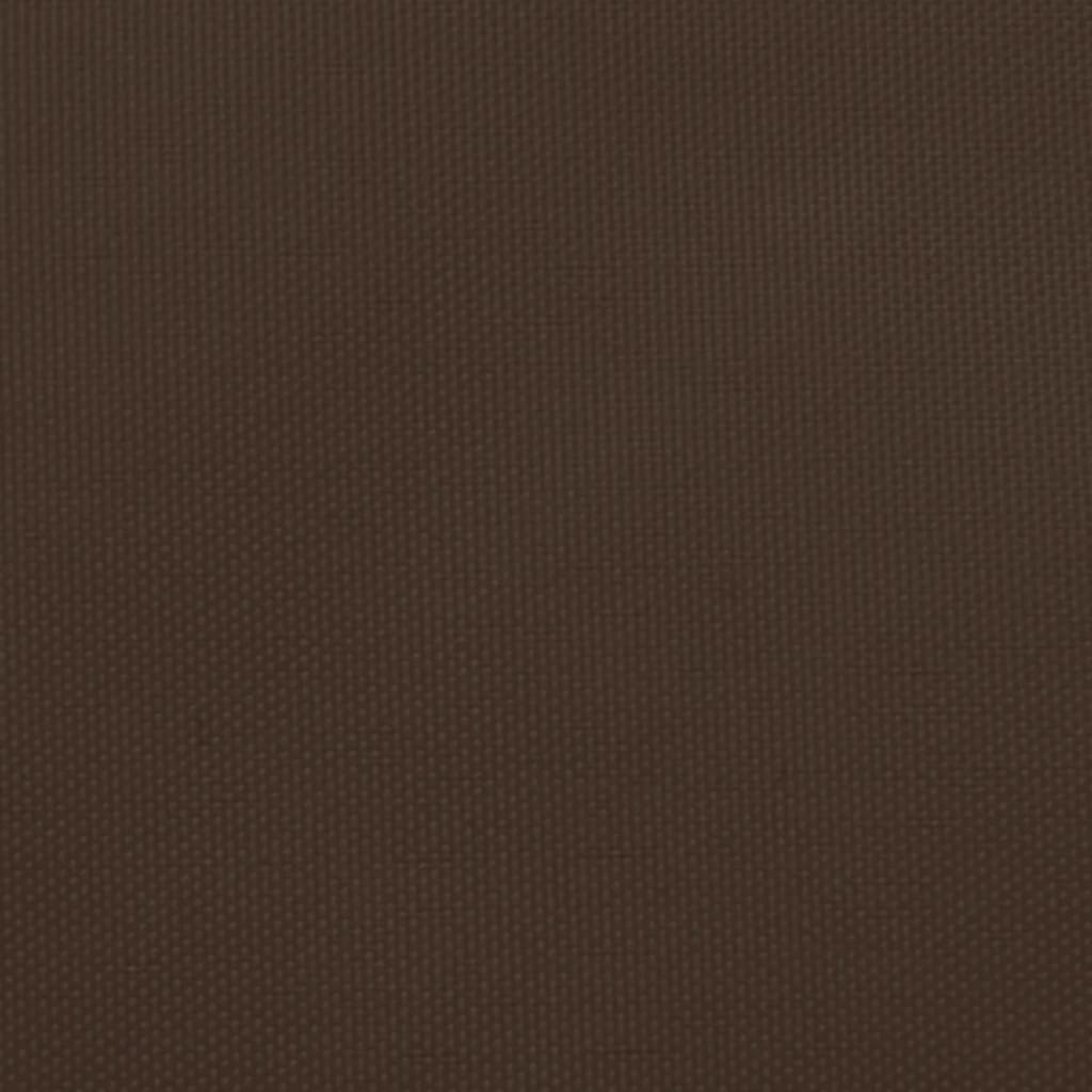 Vidaxl Zonnezeil Trapez 2 4x3 M Oxford Stoff braun