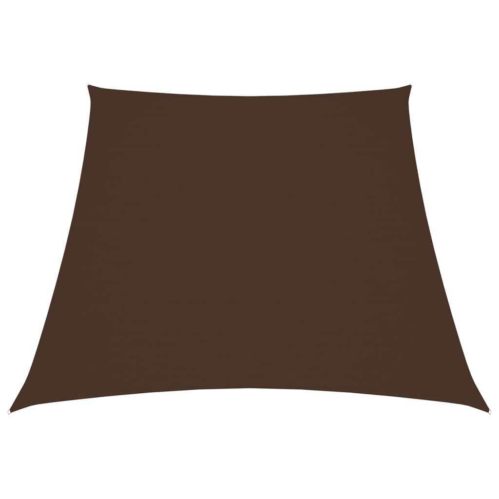 Vidaxl Sonnenschirm Trapez 3 4x3 M Oxford Stoffbraun