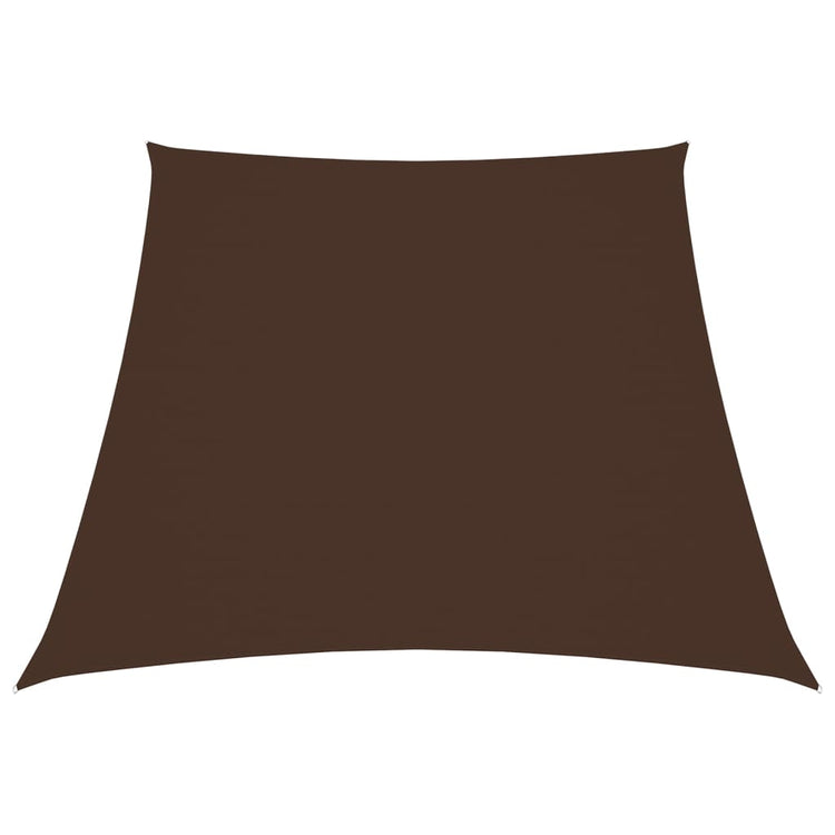 Vidaxl Sonnenschirm Trapez 3 4x3 M Oxford Stoffbraun