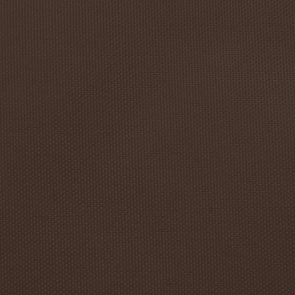 Vidaxl Zonnezeil Trapez 3 5x4 M Oxford Stoff braun